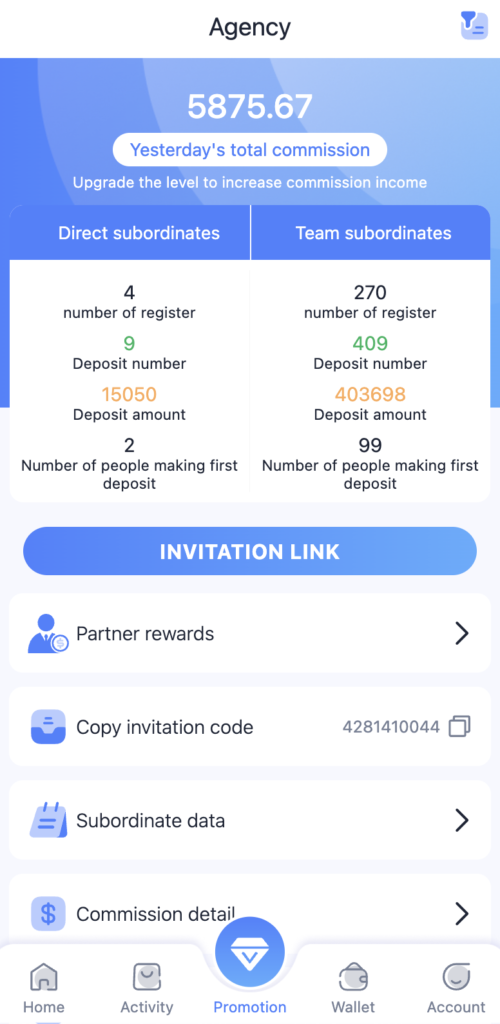 goa games invite and earn